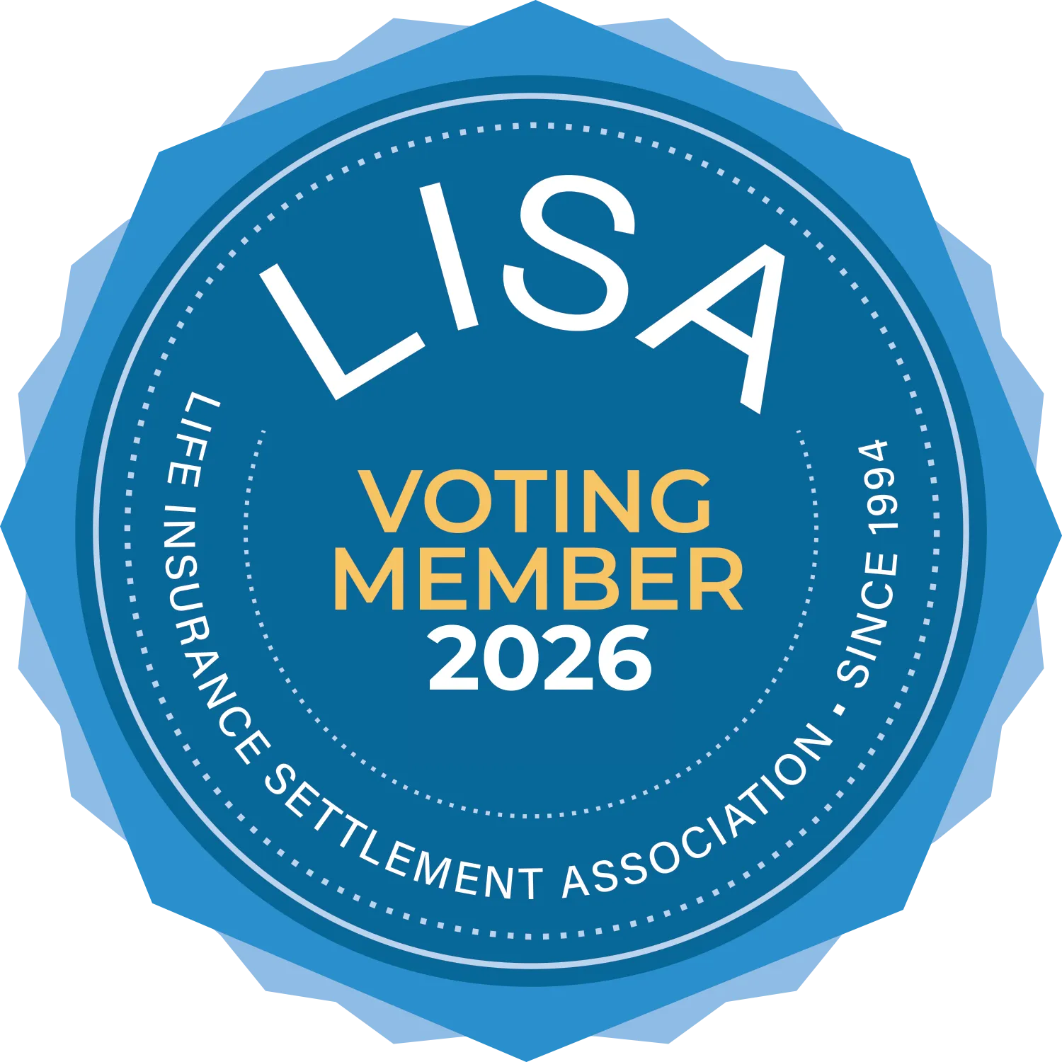 LISA Voting Member 2026 badge